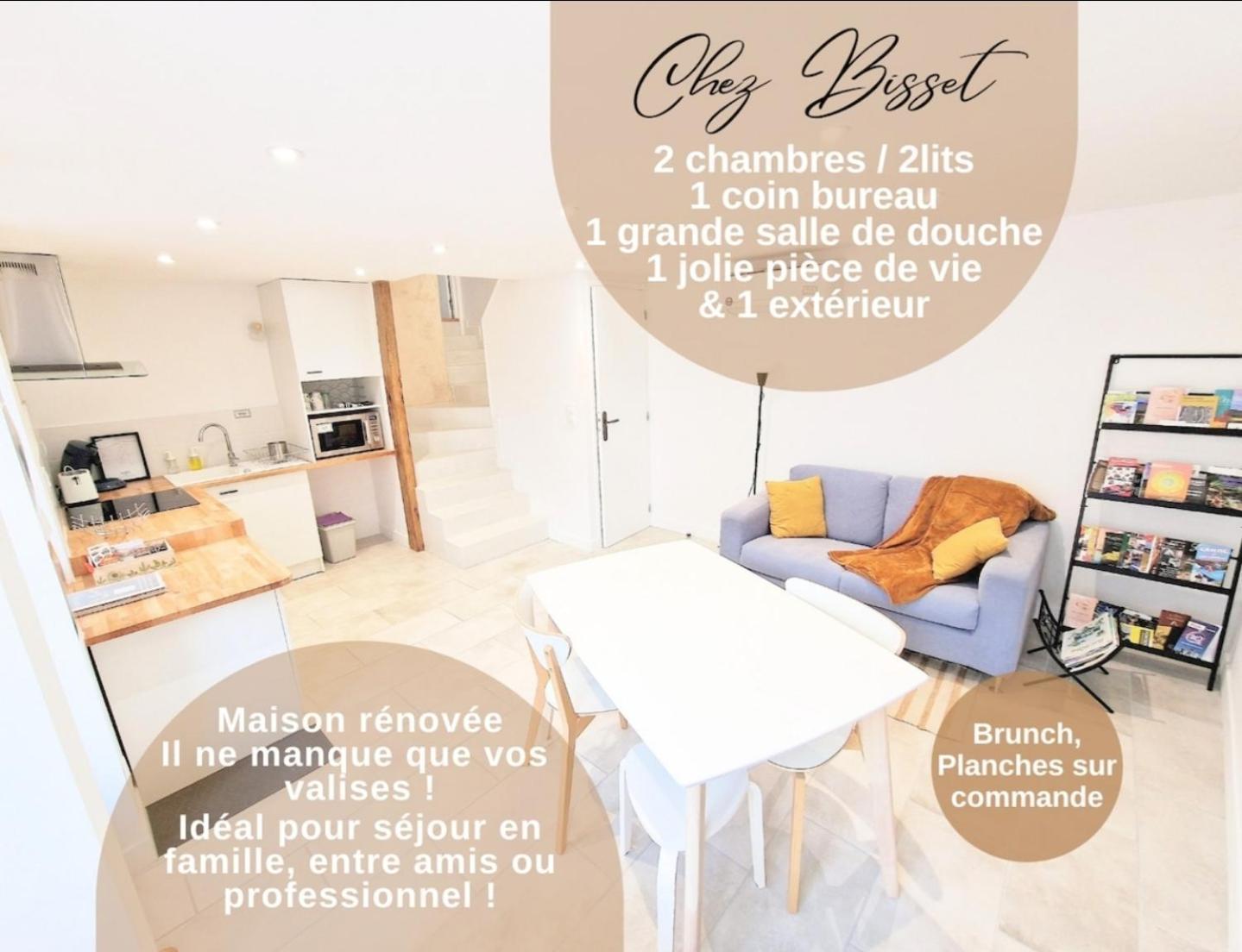 Gite Chez Bisset_2Chambres 4Personnes Lezoux 外观 照片